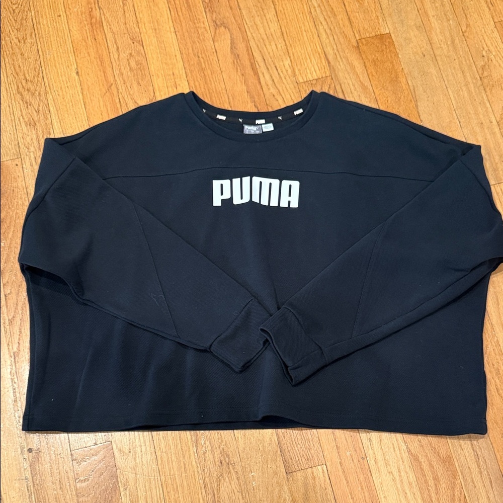 PUMA Men's Navy Crewneck Sweater